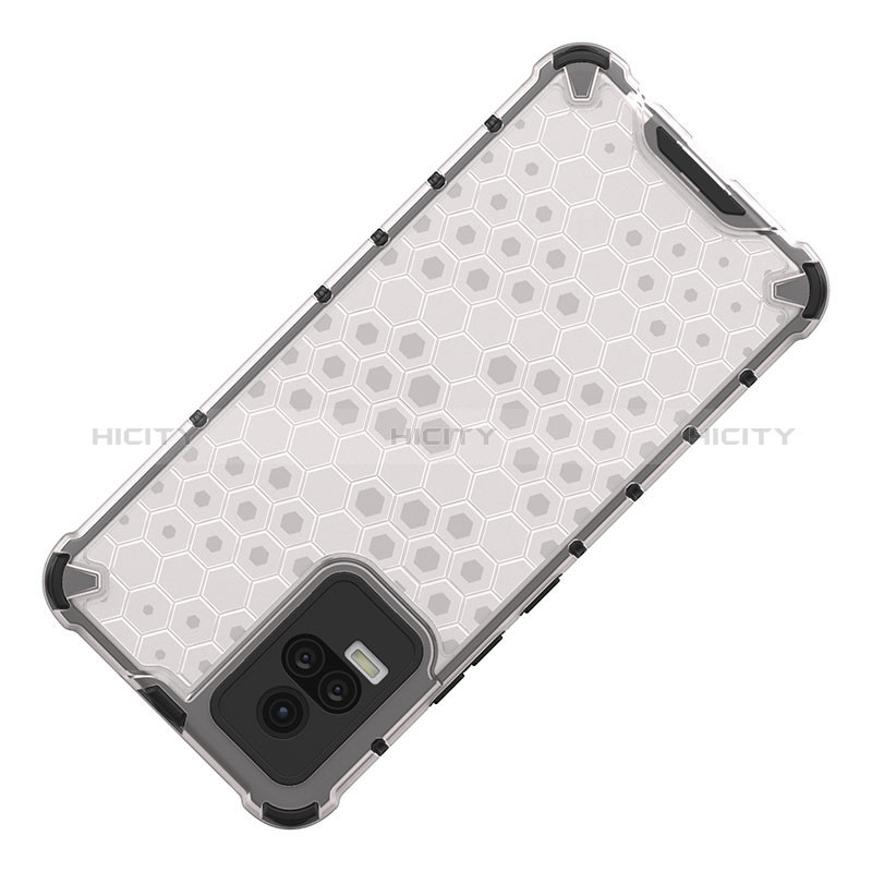 Custodia Silicone Trasparente Laterale 360 Gradi Cover AM1 per Vivo V21e 4G