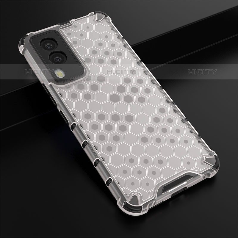 Custodia Silicone Trasparente Laterale 360 Gradi Cover AM1 per Vivo V21e 5G