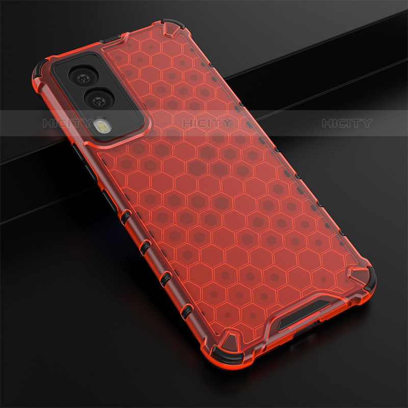 Custodia Silicone Trasparente Laterale 360 Gradi Cover AM1 per Vivo V21e 5G