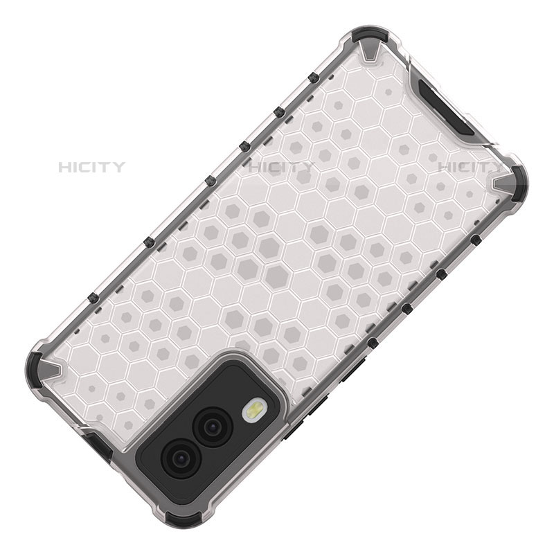 Custodia Silicone Trasparente Laterale 360 Gradi Cover AM1 per Vivo V21e 5G