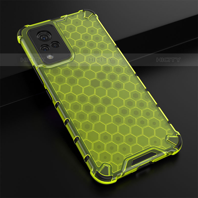 Custodia Silicone Trasparente Laterale 360 Gradi Cover AM1 per Vivo V21s 5G