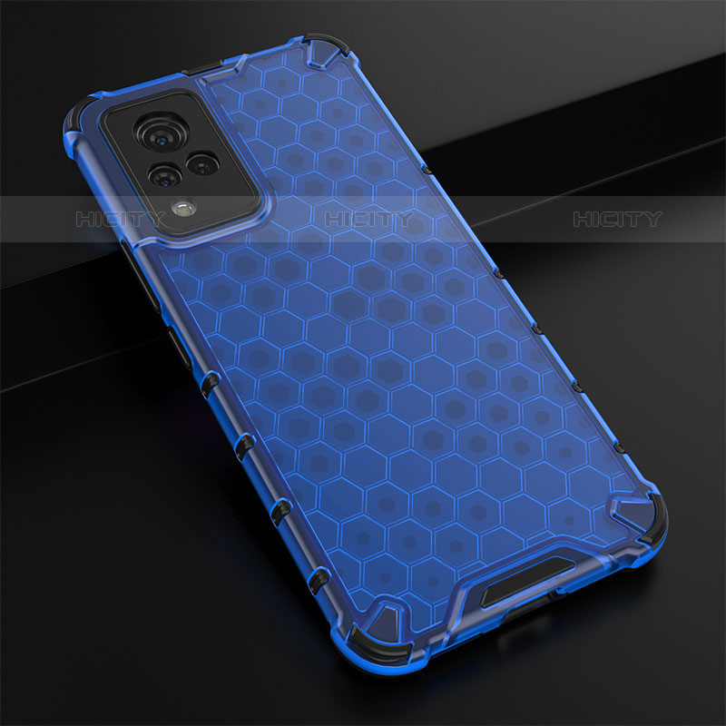 Custodia Silicone Trasparente Laterale 360 Gradi Cover AM1 per Vivo V21s 5G