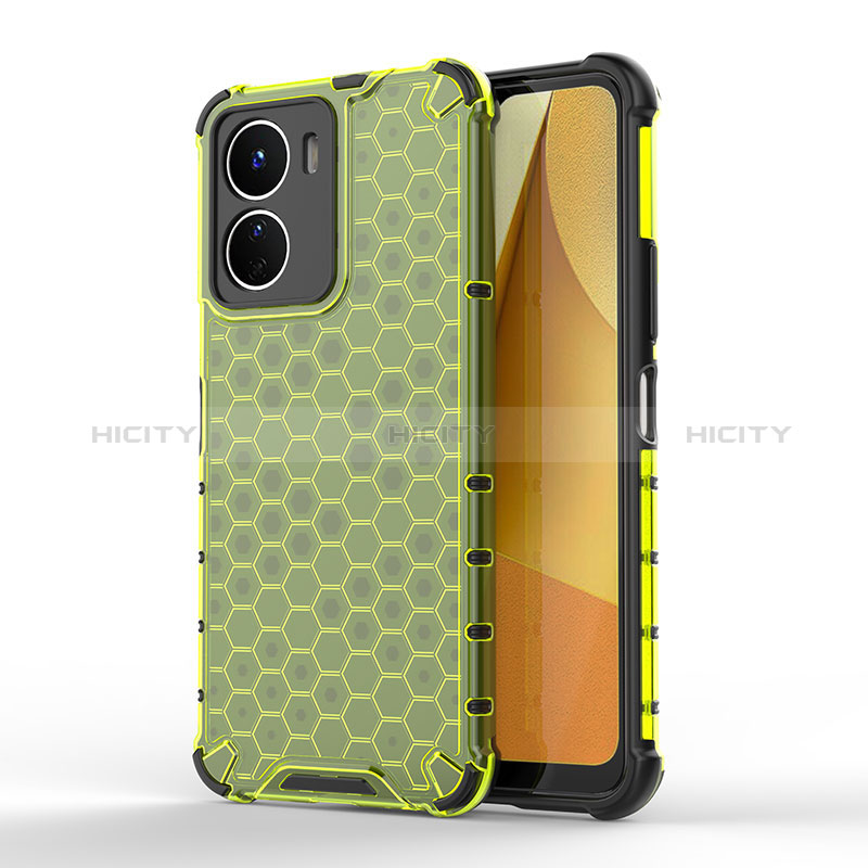 Custodia Silicone Trasparente Laterale 360 Gradi Cover AM1 per Vivo Y16