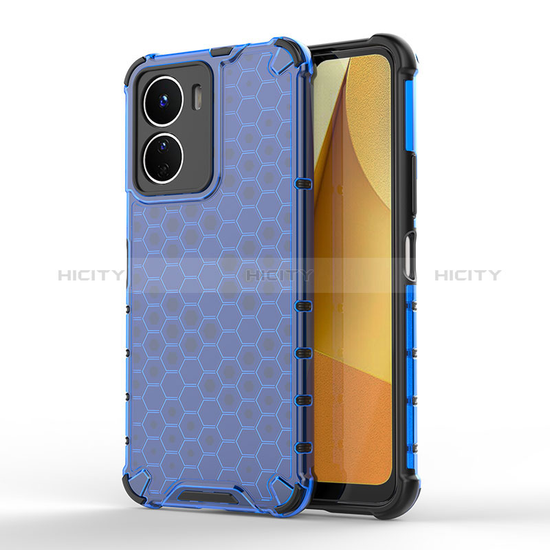 Custodia Silicone Trasparente Laterale 360 Gradi Cover AM1 per Vivo Y16