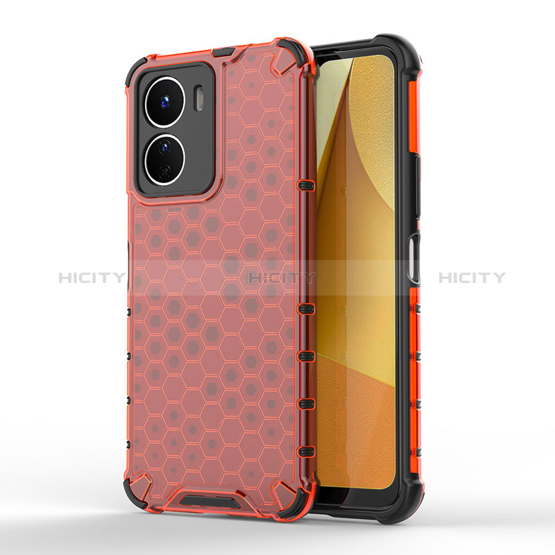 Custodia Silicone Trasparente Laterale 360 Gradi Cover AM1 per Vivo Y16