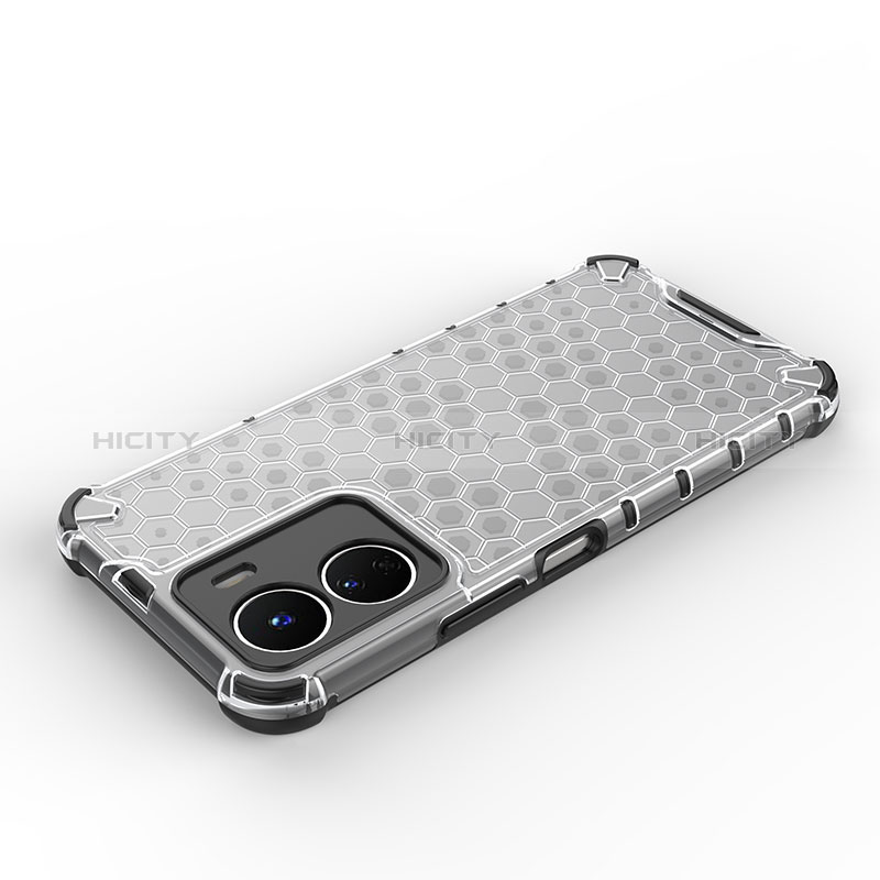 Custodia Silicone Trasparente Laterale 360 Gradi Cover AM1 per Vivo Y16