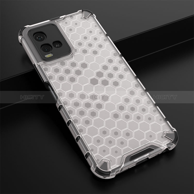 Custodia Silicone Trasparente Laterale 360 Gradi Cover AM1 per Vivo Y21