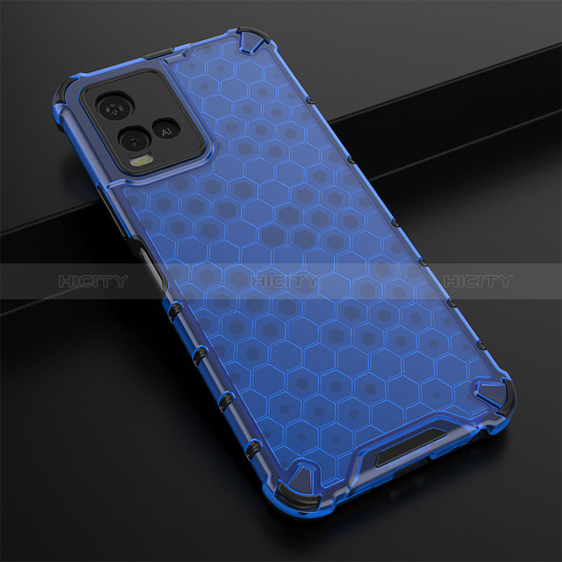 Custodia Silicone Trasparente Laterale 360 Gradi Cover AM1 per Vivo Y21