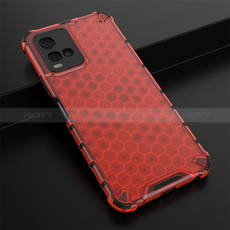 Custodia Silicone Trasparente Laterale 360 Gradi Cover AM1 per Vivo Y21a