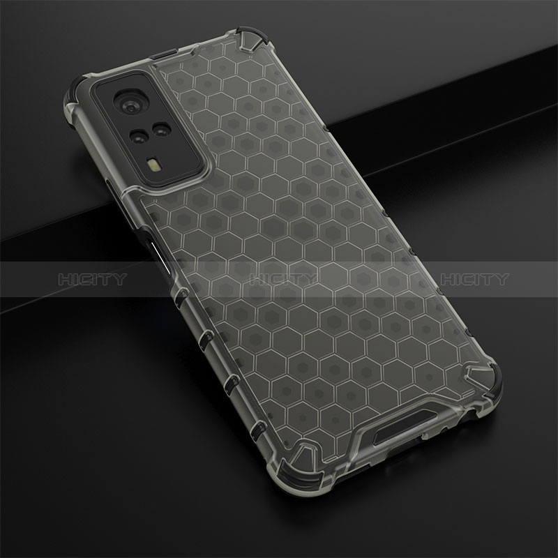 Custodia Silicone Trasparente Laterale 360 Gradi Cover AM1 per Vivo Y31 (2021)