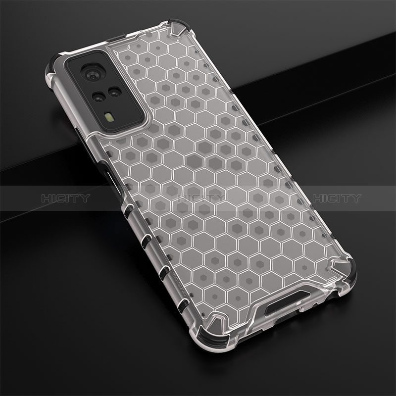 Custodia Silicone Trasparente Laterale 360 Gradi Cover AM1 per Vivo Y31 (2021)