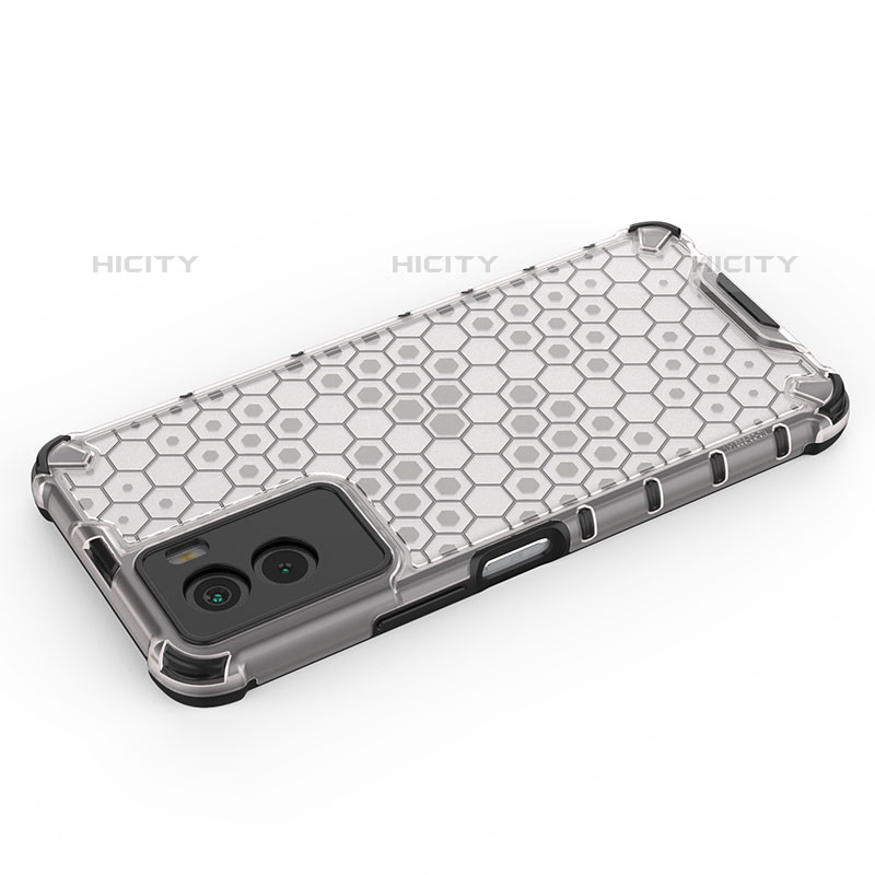 Custodia Silicone Trasparente Laterale 360 Gradi Cover AM1 per Vivo Y55s (2021)