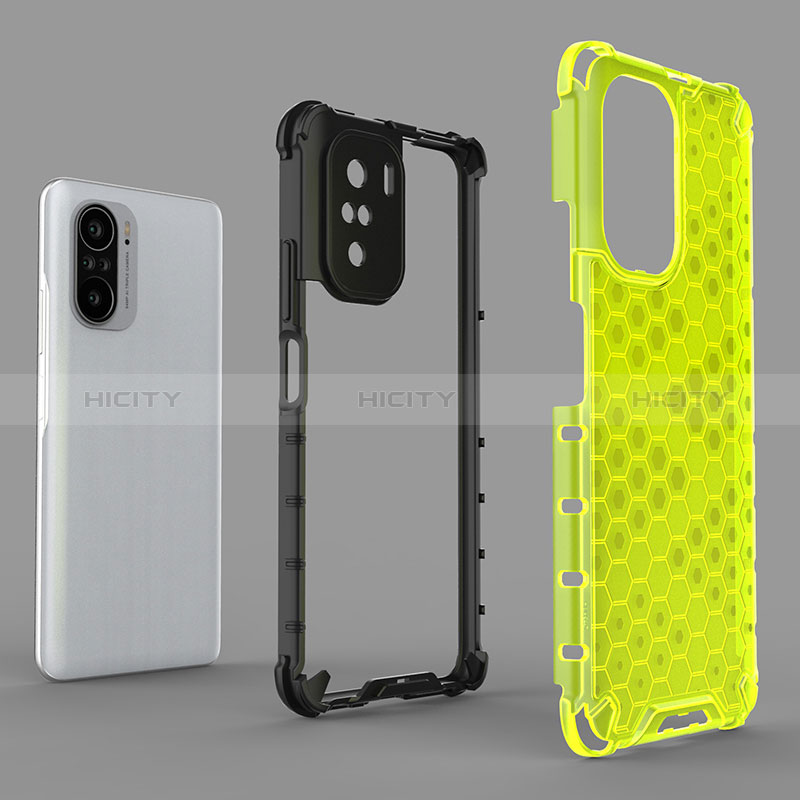 Custodia Silicone Trasparente Laterale 360 Gradi Cover AM1 per Xiaomi Mi 11i 5G