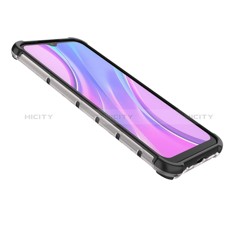 Custodia Silicone Trasparente Laterale 360 Gradi Cover AM1 per Xiaomi Poco M2