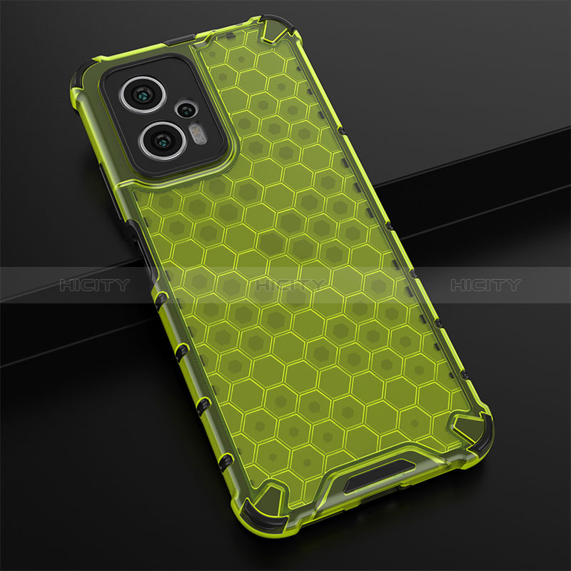 Custodia Silicone Trasparente Laterale 360 Gradi Cover AM1 per Xiaomi Poco X4 GT 5G