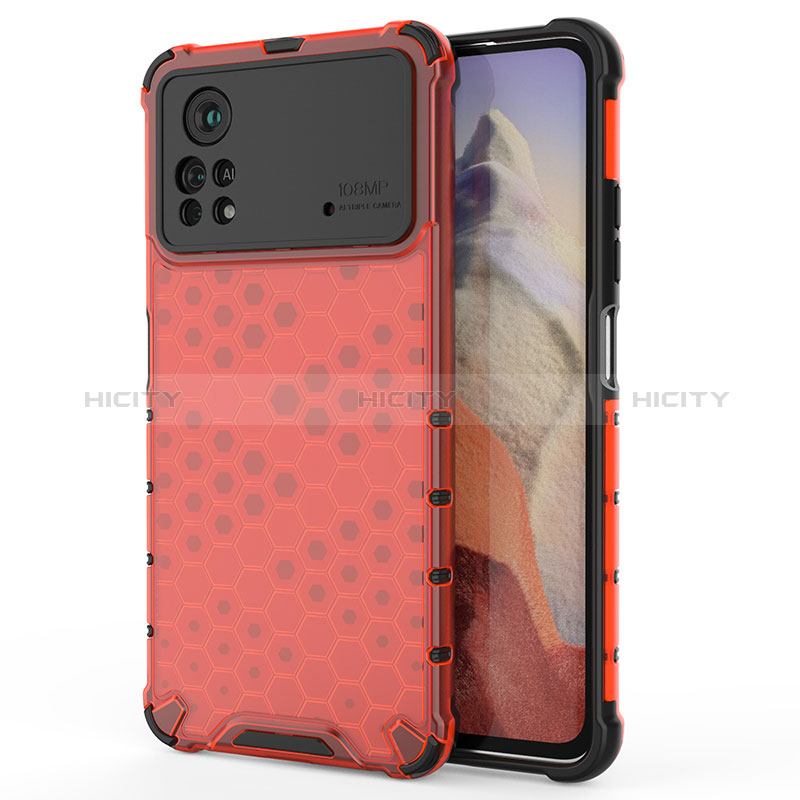 Custodia Silicone Trasparente Laterale 360 Gradi Cover AM1 per Xiaomi Poco X4 Pro 5G