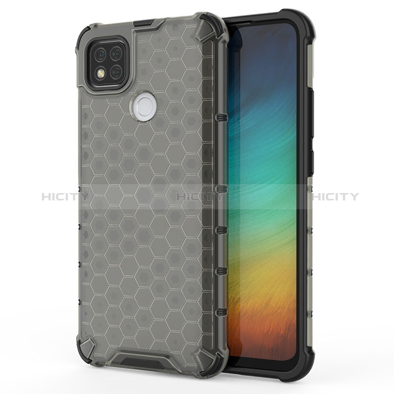 Custodia Silicone Trasparente Laterale 360 Gradi Cover AM1 per Xiaomi Redmi 9 India