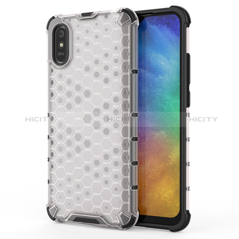 Custodia Silicone Trasparente Laterale 360 Gradi Cover AM1 per Xiaomi Redmi 9i