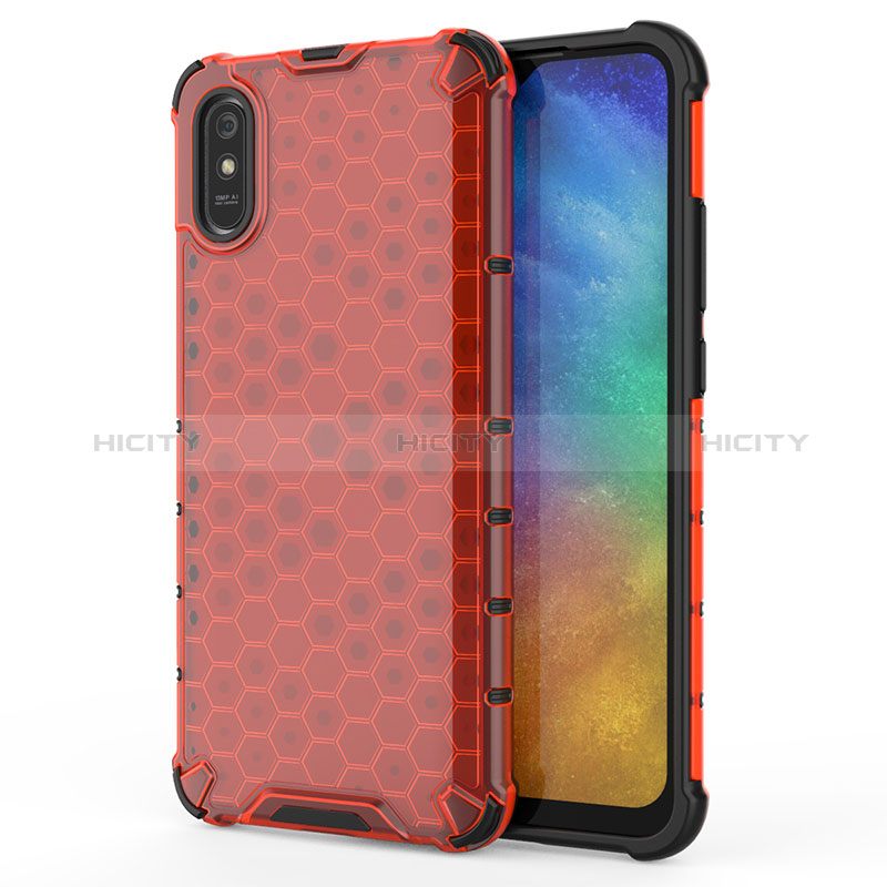 Custodia Silicone Trasparente Laterale 360 Gradi Cover AM1 per Xiaomi Redmi 9i