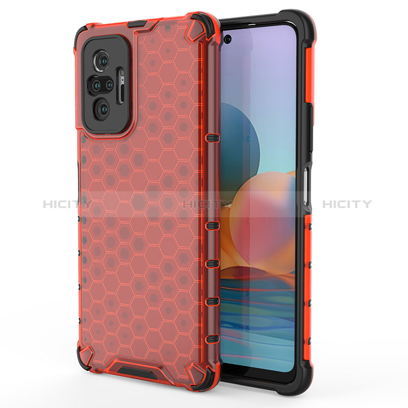 Custodia Silicone Trasparente Laterale 360 Gradi Cover AM1 per Xiaomi Redmi Note 10 Pro 4G