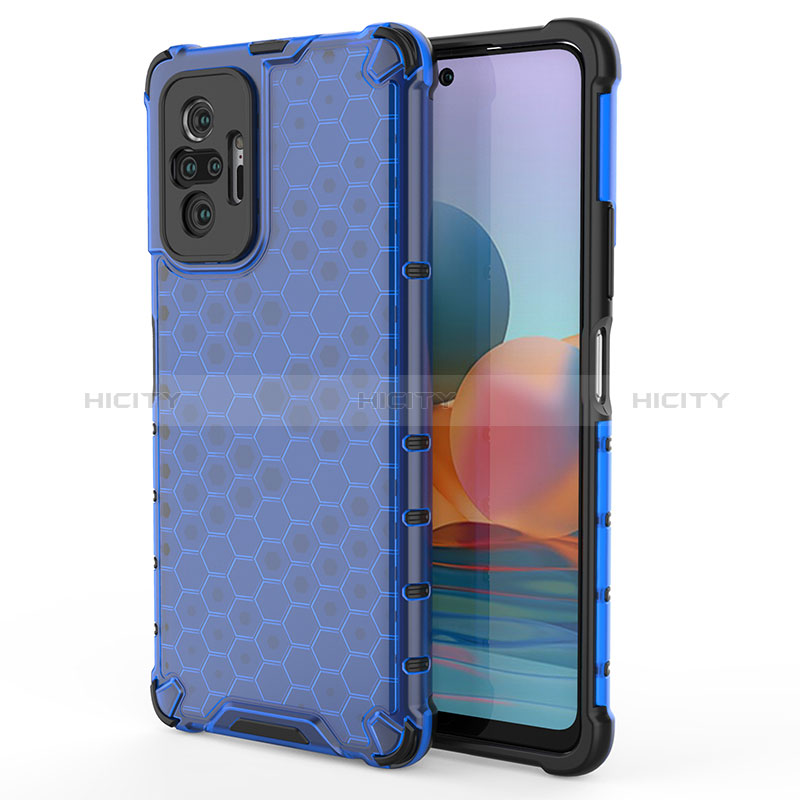 Custodia Silicone Trasparente Laterale 360 Gradi Cover AM1 per Xiaomi Redmi Note 10 Pro Max