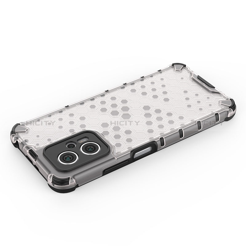 Custodia Silicone Trasparente Laterale 360 Gradi Cover AM1 per Xiaomi Redmi Note 11T Pro 5G