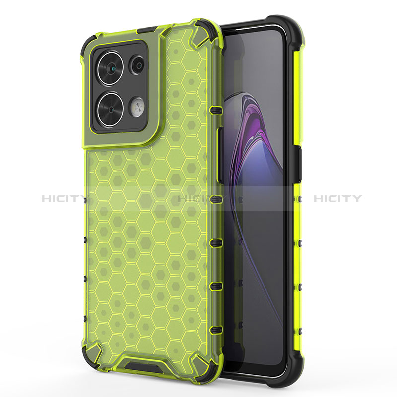 Custodia Silicone Trasparente Laterale 360 Gradi Cover AM1 per Xiaomi Redmi Note 13 5G Verde