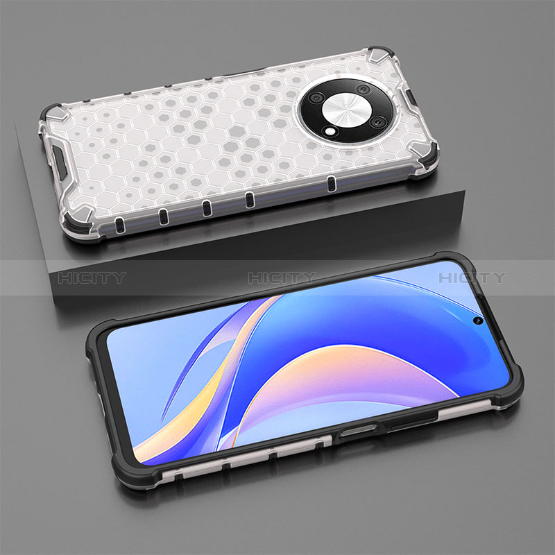 Custodia Silicone Trasparente Laterale 360 Gradi Cover AM2 per Huawei Enjoy 50 Pro