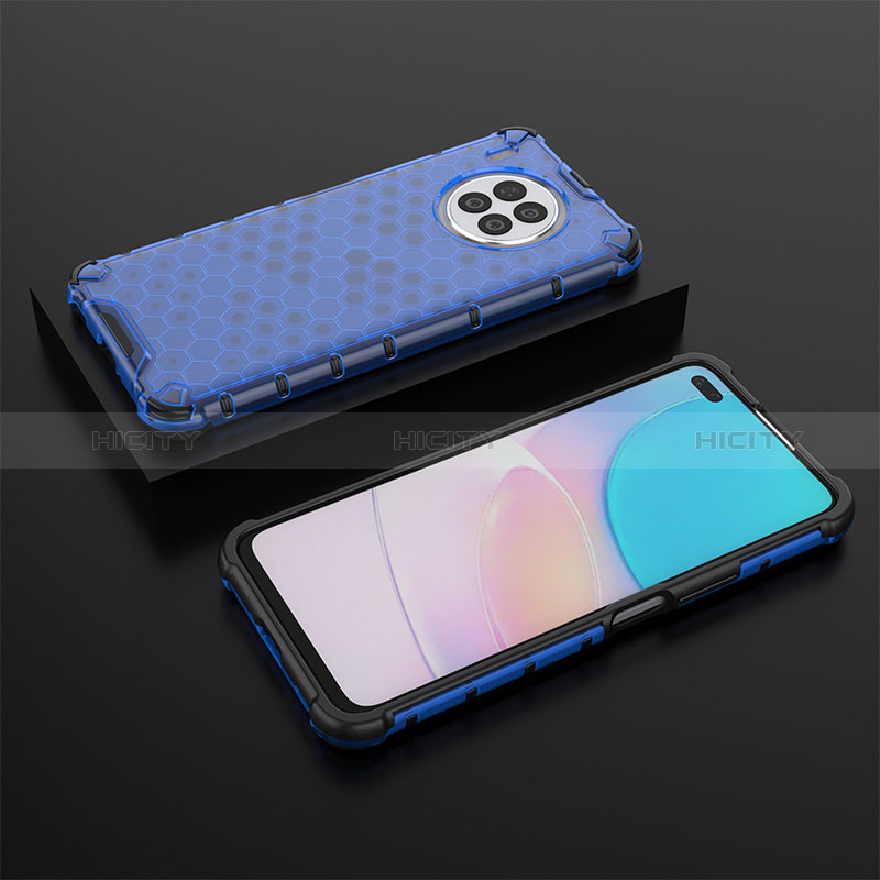 Custodia Silicone Trasparente Laterale 360 Gradi Cover AM2 per Huawei Honor 50 Lite