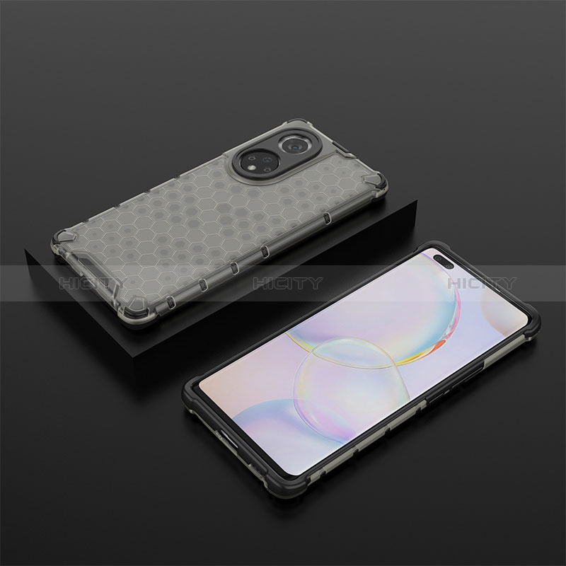 Custodia Silicone Trasparente Laterale 360 Gradi Cover AM2 per Huawei Honor 50 Pro 5G