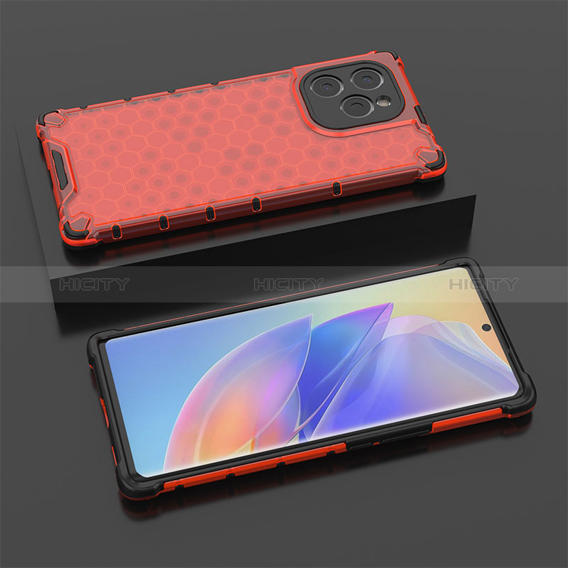 Custodia Silicone Trasparente Laterale 360 Gradi Cover AM2 per Huawei Honor 60 SE 5G