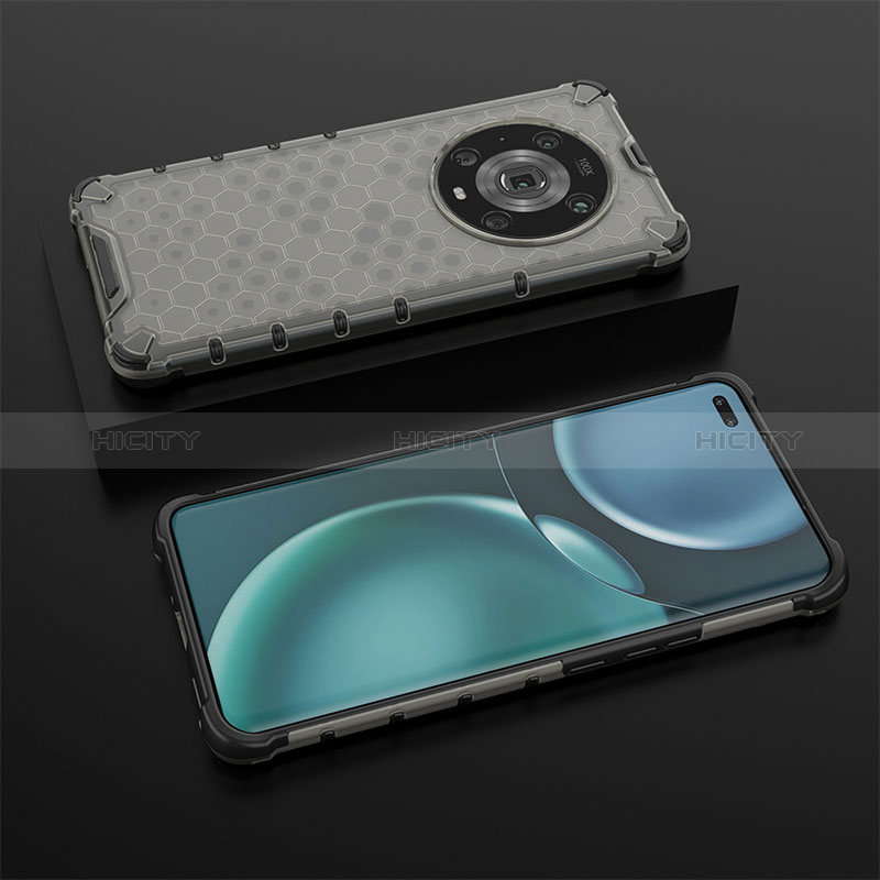 Custodia Silicone Trasparente Laterale 360 Gradi Cover AM2 per Huawei Honor Magic4 Pro 5G