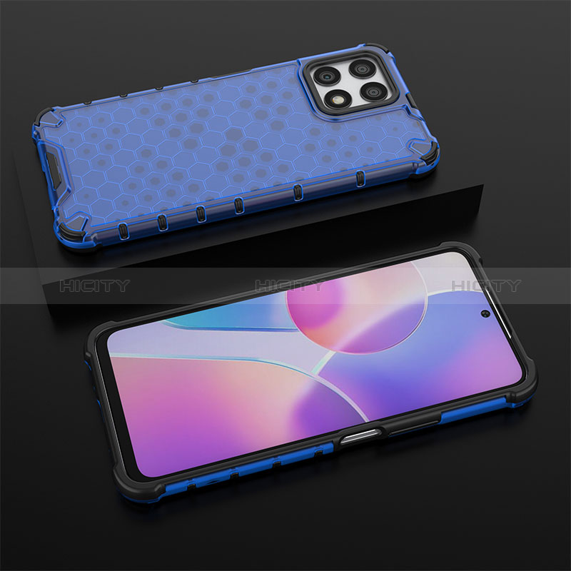 Custodia Silicone Trasparente Laterale 360 Gradi Cover AM2 per Huawei Honor X30i