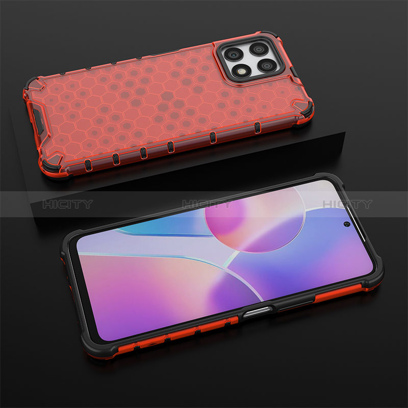 Custodia Silicone Trasparente Laterale 360 Gradi Cover AM2 per Huawei Honor X30i