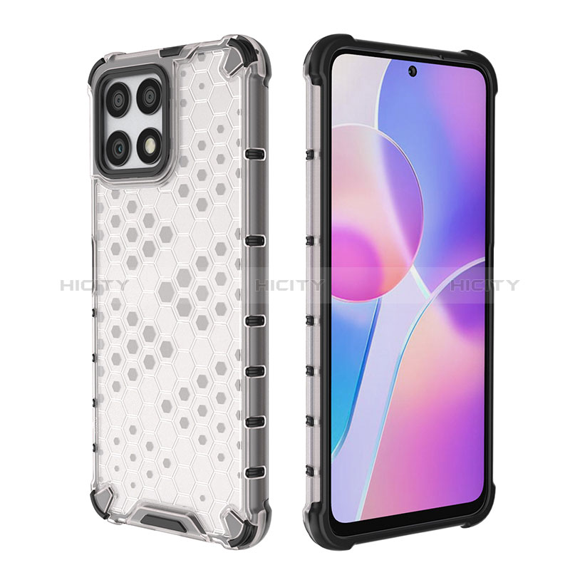 Custodia Silicone Trasparente Laterale 360 Gradi Cover AM2 per Huawei Honor X30i