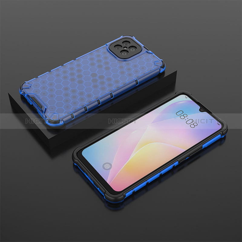 Custodia Silicone Trasparente Laterale 360 Gradi Cover AM2 per Huawei Nova 8 SE 4G