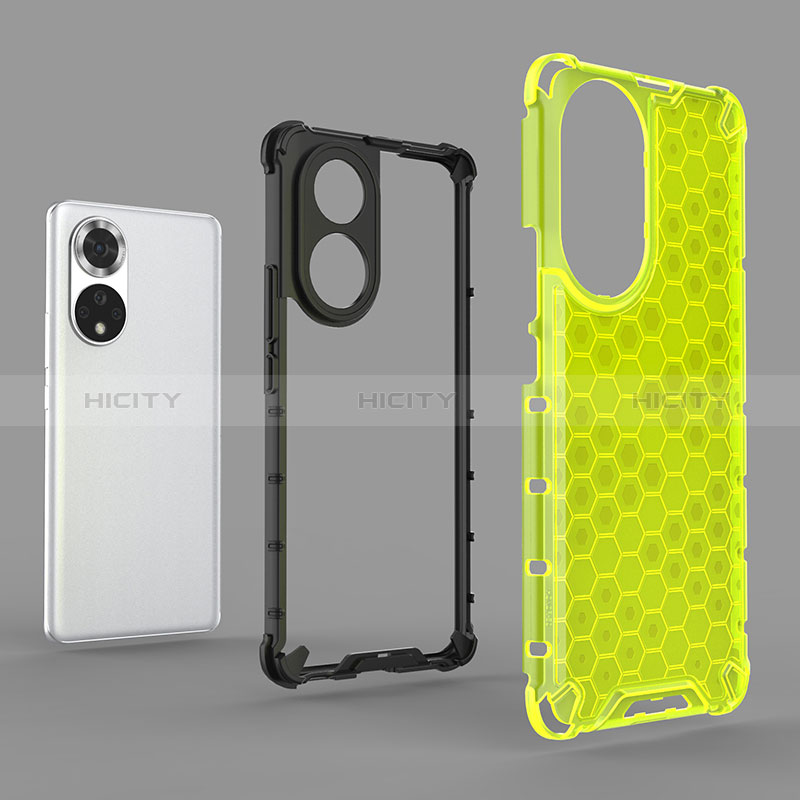 Custodia Silicone Trasparente Laterale 360 Gradi Cover AM2 per Huawei Nova 9