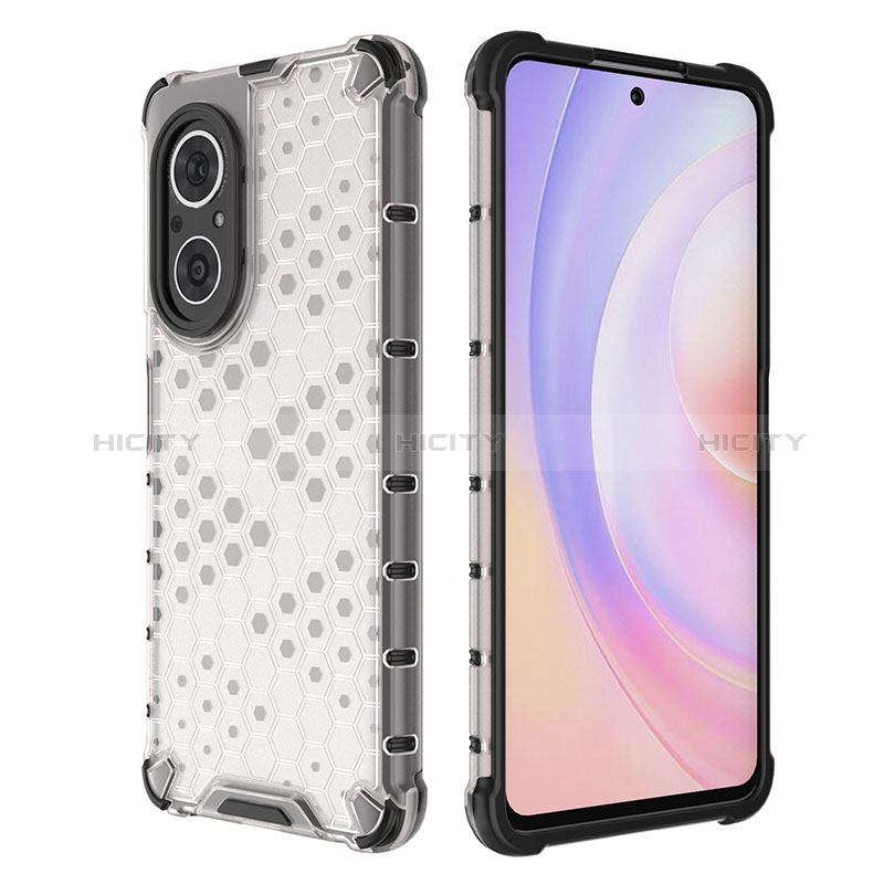 Custodia Silicone Trasparente Laterale 360 Gradi Cover AM2 per Huawei Nova 9 SE