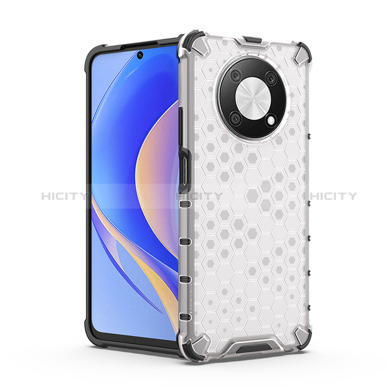 Custodia Silicone Trasparente Laterale 360 Gradi Cover AM2 per Huawei Nova Y90