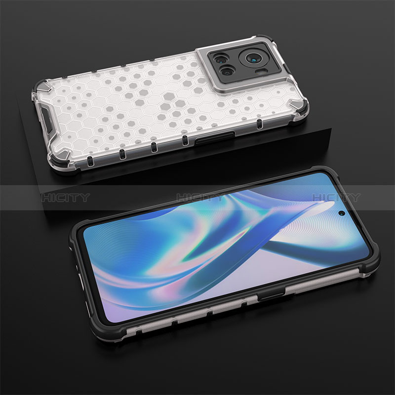 Custodia Silicone Trasparente Laterale 360 Gradi Cover AM2 per OnePlus 10R 5G