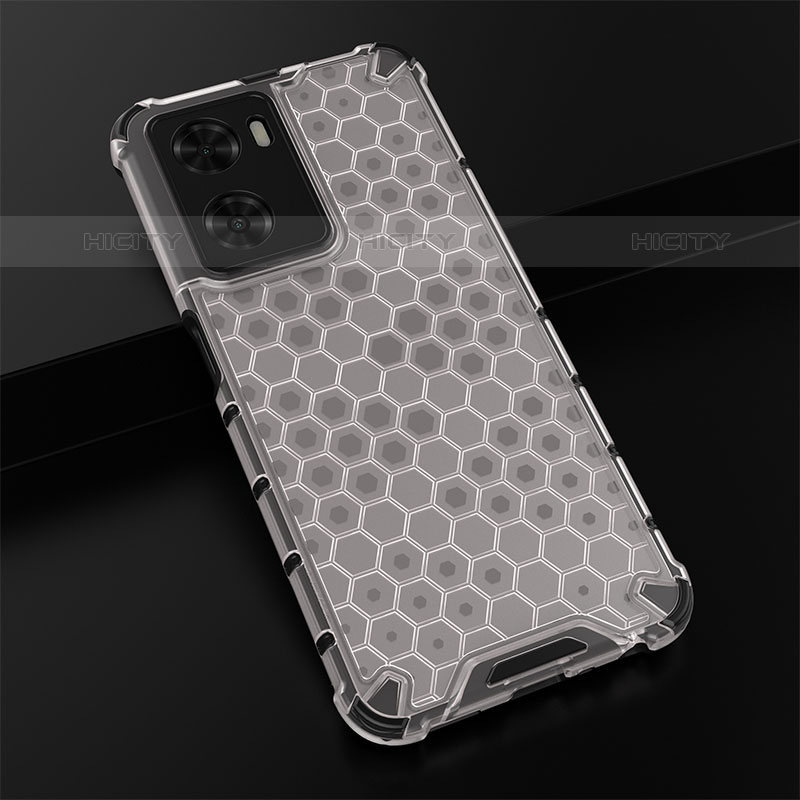 Custodia Silicone Trasparente Laterale 360 Gradi Cover AM2 per OnePlus Nord N20 SE Bianco