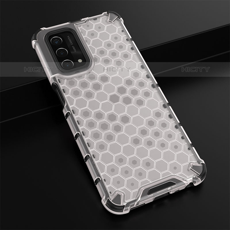 Custodia Silicone Trasparente Laterale 360 Gradi Cover AM2 per OnePlus Nord N200 5G