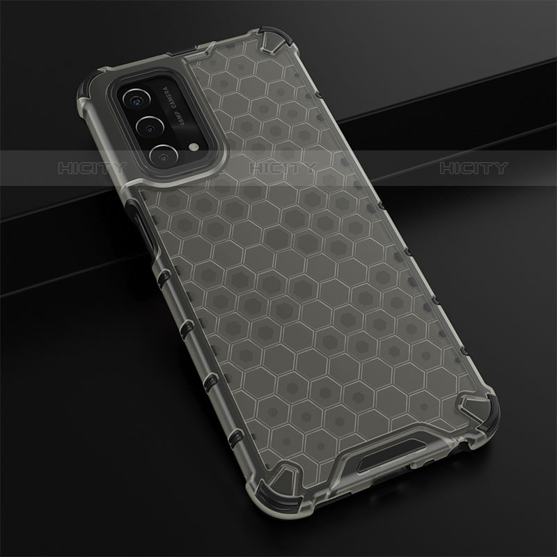 Custodia Silicone Trasparente Laterale 360 Gradi Cover AM2 per OnePlus Nord N200 5G Nero