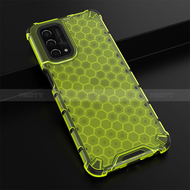 Custodia Silicone Trasparente Laterale 360 Gradi Cover AM2 per Oppo A74 5G