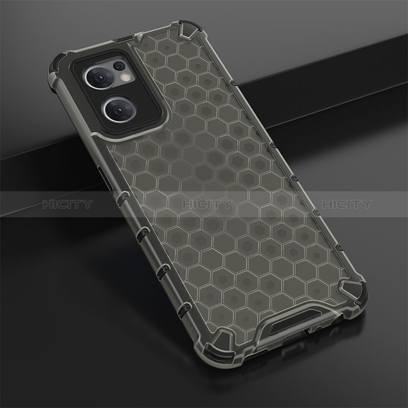 Custodia Silicone Trasparente Laterale 360 Gradi Cover AM2 per Oppo Find X5 Lite 5G