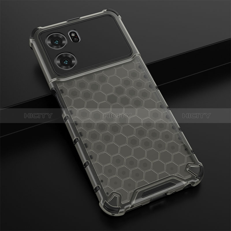 Custodia Silicone Trasparente Laterale 360 Gradi Cover AM2 per Oppo K10 5G