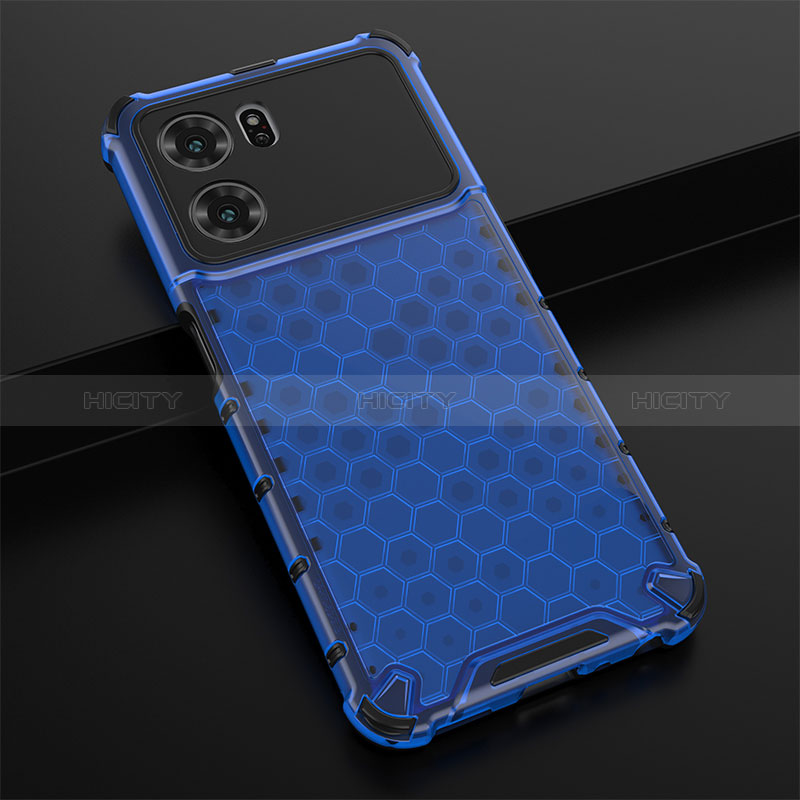 Custodia Silicone Trasparente Laterale 360 Gradi Cover AM2 per Oppo K10 5G