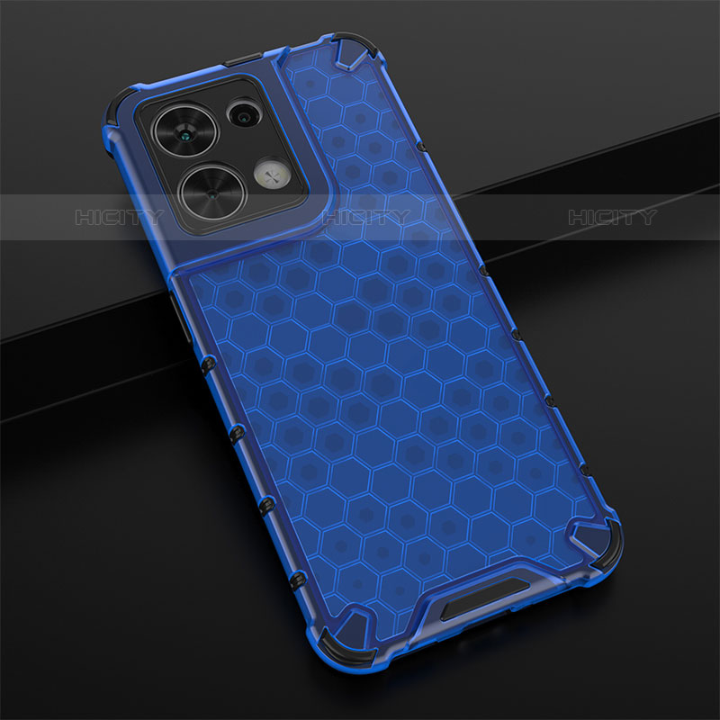 Custodia Silicone Trasparente Laterale 360 Gradi Cover AM2 per Oppo Reno8 5G