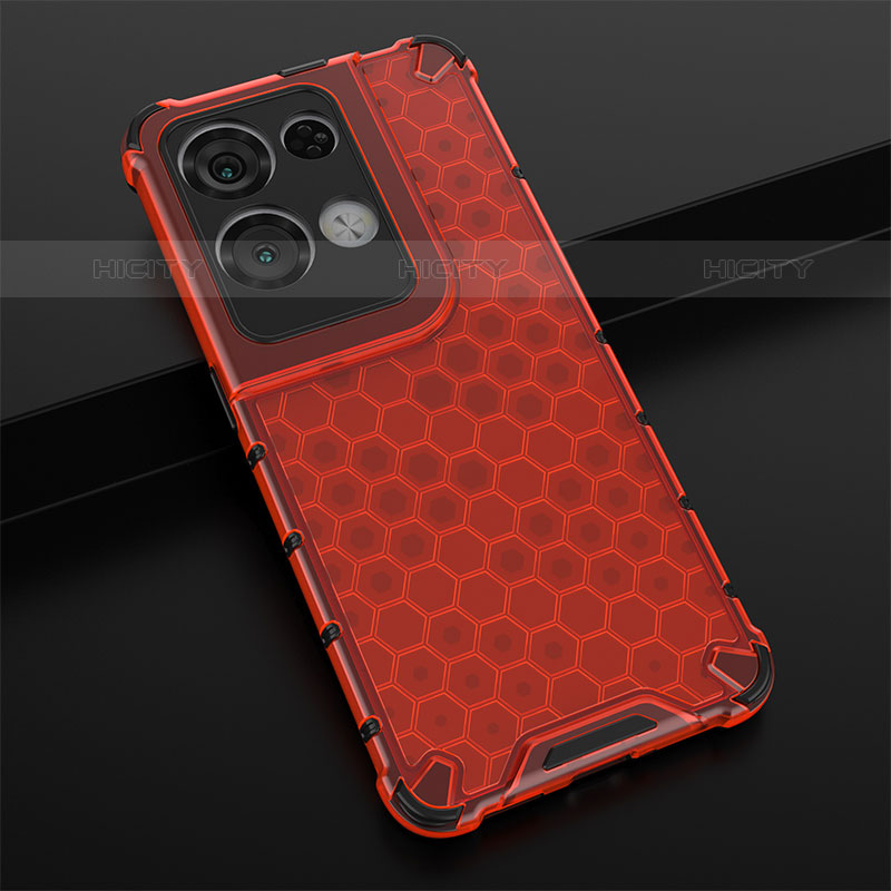 Custodia Silicone Trasparente Laterale 360 Gradi Cover AM2 per Oppo Reno8 Pro+ Plus 5G