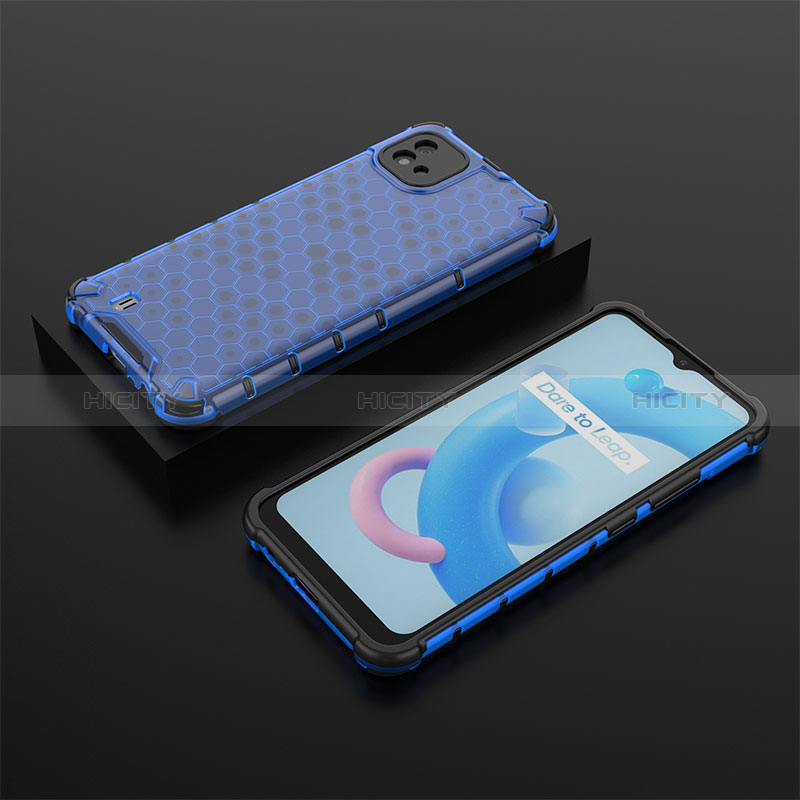 Custodia Silicone Trasparente Laterale 360 Gradi Cover AM2 per Realme C11 (2021)